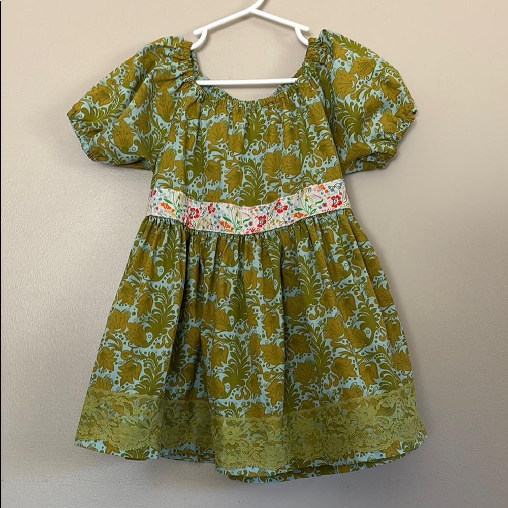 Matilda Jane green floral dress